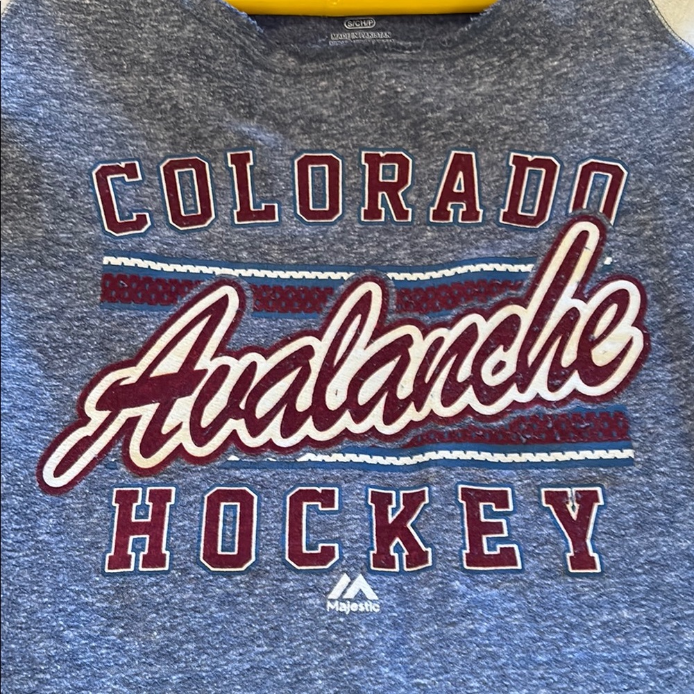 Ladies long sleeve Colorado Avalanche shirt